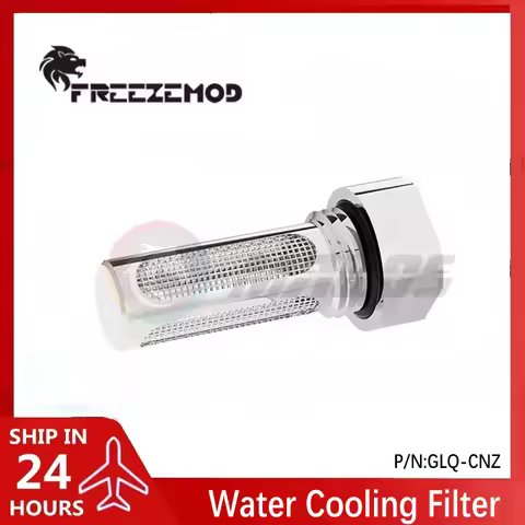 FREEZEMOD Water Cooling Reservoir Filter, Reservoir Built-in For Medical & Industrial Cooler Impurit