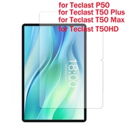 1PC Glass screen protector for 2024 Teclast P50AI P50 11'' T50HD T50 Max/T50 Plus P50S anti-scratch 