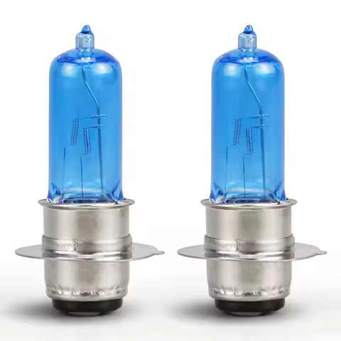 2X P15D-25-1 Halogen Headlight Bulbs 35W For ATV UTV Yamaha Grizzly 125 350 450 600 660 Kodiak 400 F