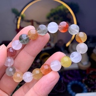 Rabbit Fur Bracelet Color Design Original Crystal Fashion Round Bead Bracelet Crystal Rabbit Fur Col