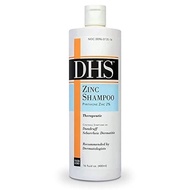 DHS Zinc Shampoo, 16 Oz (Pack of 2)