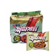 Pack Of 5 Korean Chapagetti Black Soy Sauce Noodles 140g