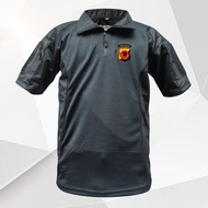 kaos bdu tactical embos polda jabar battle dress uniform lengan pendek