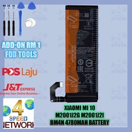 Xmi Mi 10 5G M2001J2G M2001J2i 10S BM4N 4780mAh Battery Mi10 Mi105G Bateri Batery M2102J2SC 4680MAH 