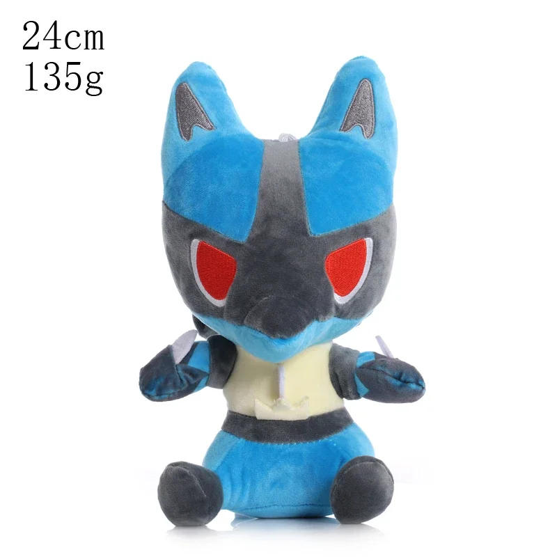 Pokemon Pikachu Charmander Spuirtle Bulbasaur Búp Bê Nhồi Bông Sang Trọng Lucario Gengar Eevee Evolu