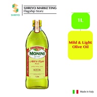 MONINI MILD & LIGHT OLIVE OIL 1L