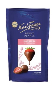 芬蘭直送-Fazer Strawberry Pearls