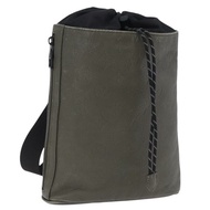 路易威登 Monogram Shadow Chalk 斜背包 卡其色 M44634 LV 正品 BA15500V