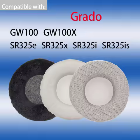 Soft Earpads for Grado GW100 GW100X Headphones SR325e SR325x SR325i SR325is Headset Ear Cushions Foa