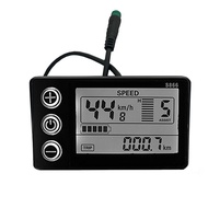 Electric Bicycle Display 24V/36V/48V Waterproof LCD Display S866 Controller Panel Dashboard for Elec