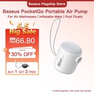 Baseus Mini Inflate & Deflate Portable Air Pump with Light for Air Mattress Pool Floats Air Bed