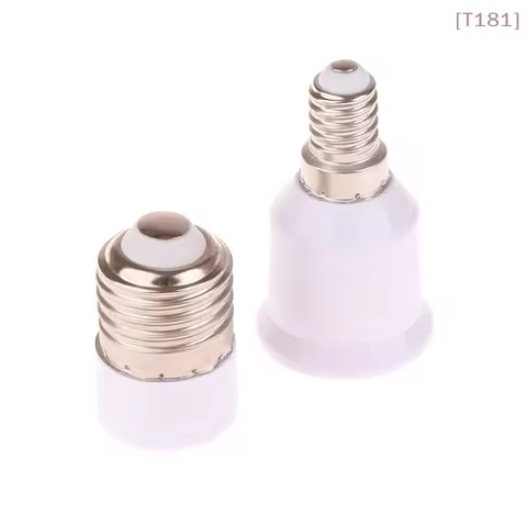 [E] 1Pc LED Bulb Converter E14 To E27/E27 To E14 Lamp Bulb Base Holder E14 Female E27 Male Adapter C