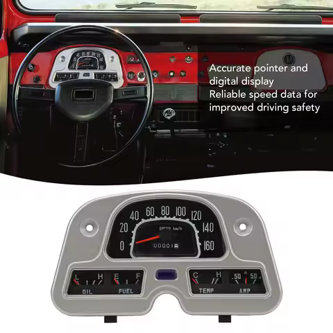12V Meter Gauge Cluster 83100 60180 Speedometer Gauge Instrument Panel Assembly For Toyota Land Crui
