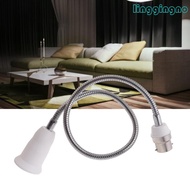 RR E27 To B22 Light Bulb Socket Adapter Converter White Lamp Holder Extender