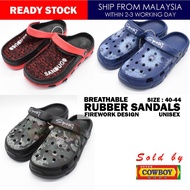 (40-44) Unisex Breathable Rubber Sandals / Crock Shoes Summer Beach Shoes Casual / Mules Crock / Kas