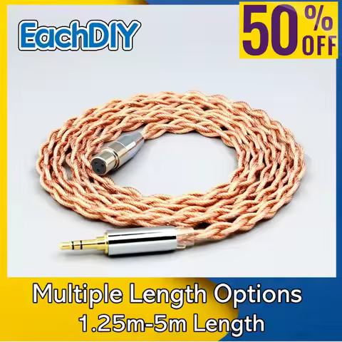 Graphene 7N OCC Shielding Coaxial Mixed Earphone Cable For AKG Q701 K702 K271 K272 K240 K141 K712 K1