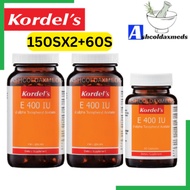 Kordel's Vitamin E 400IU 150SX2+60S EXP02/2026