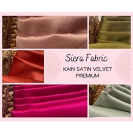 Ready Grosir 1 Roll Kain Satin Velvet Cavalli Premium By Roberto