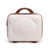 小型轻便迷你行李箱suitcase14寸小熊行李箱PP化妆箱伴手礼伴娘实用旅行箱多功能收纳箱手提箱26.8.12