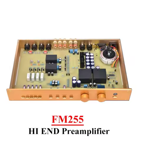 BRZHIFI FM255 Preamplifier Replica HI END Single Ended RCA Balanced Input Pure Timbre Transistor Amp
