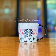 Starbucks Tanabata Valentine's Day Limited Heart Full Overflowing Classic Large-Capacity Gift Box Mug