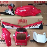 Y861 YAMAHA RXZ MILI 55K 3XL IMASEN MERAH PUTIH YAHOO 2 TONE VRC1 BWC1 COVER SET WITH STICKER SIAP TANAM