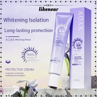 LIKENEAR Isolation Protection Cream, Moisturizing Brighten Sun Protection Cream,  Invisible Pore Con