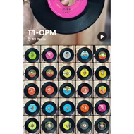 Vintage 45rpm Vinyl Records Box T1-OPM Various Artists