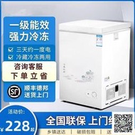 容聲218L小冰柜家用全冷凍小型商用大容量無霜節能靜音冰箱
