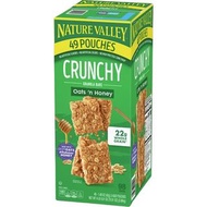 Nature Valley Oats ‘n Honey Crunchy Granola Bars Pack 蜂蜜燕麥脆脆穀物棒 原箱49包裝