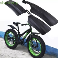 SHANRONG Bicycle Mud Guard Front Rear Bicycle Parts for Fatbike Folding Bicycle Bicycle Fenders MTB Bike Fat Bike Fender