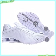 Men's Sports Shoes Air Cushion Shoes Women's SHOXR4 Nemal Joint Colorful Air Column Running Shoes Me