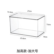 Acrylic Dustproof Box with Lid CD Record Storage Box Disc CD PS4CD Storage Record Transparent Storag