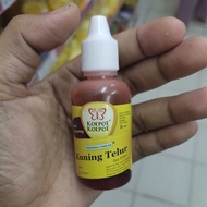 Perwarna makanan kuning telur koepoe koepoe 30 ml spesialis nastar kue