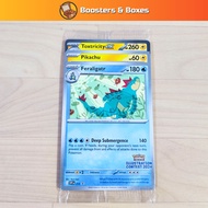 Pokémon TCG: Feraligatr SVP213, Pikachu SVP214, and Toxtricity ex SVP215 (Pokémon TCG Illustration C