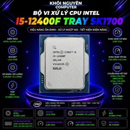 CPU Intel Core i5-12400F TRAY 6 Cores 12 Threads 4.4GHz 18MB Cache Socket 1700 BH FV No Fan