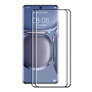 全城熱賣 - 2片裝 適用於 華為P50 Pro ENKAY Hat-Prince 0.26mm 9H 3D熱彎曲面全屏覆蓋鋼化膜