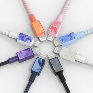 [iFory] MFi Certified USB-A to Lightning Braided Charging/Transmission Cable (iPhone 6~14) Cable iPh
