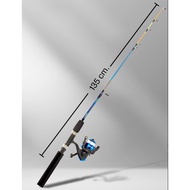 Set Rod Pemancing dan Reel Fishing Rod and Reel Set Mancing parit