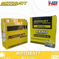 AKI KERING MTX5AL MOTOBATT 12VOLT 5AMPER ACCU MOTOR MIO SMILE SPORTY AKI ORIGINAL GRAND SUPRA LAMA