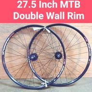 27.5 Mountain Bike Bicycle Double Wall Rim 27 Inci MTB Basikal Dua Lapis Rim