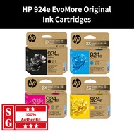 HP 924e EvoMore Black Cyan Magenta Yellow Original Ink Cartridge HP 924 Ink Cartridge HP Printer Ink