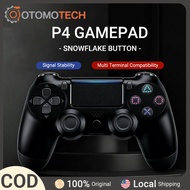 P4 DS4 PS4 Wireless Controller 6 Axis Gyro Bluetooth Compatible Controller Macros Turbo Dual Hall Ef