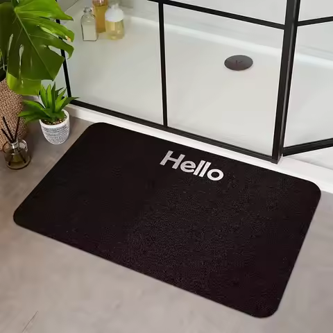 Anti-slip Washable Farmhouse-style Floor Mat, Suitable for Indoor and Outdoor Use, Machine-washable 