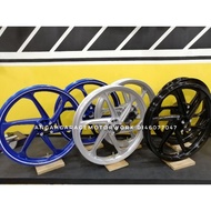 6 batang yamaha 125ZR (100% ORIGINAL HLY) black / silver / biru gp