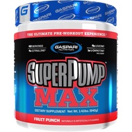 Gaspari Nutrition erPump MAX, The Ultimate Pre Workout Powder, Sustained Energy Preworkout, Nitric O
