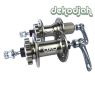 HUB FREEHUB BEARING JANGKRIK OXO 36H 1 SET DEPAN BELAKANG