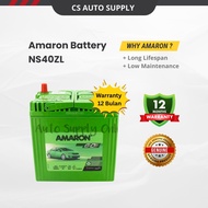 Amaron Go NS40ZL NS40vCar Battery MF for proton Myvi Viva Bezza Honda City Ipoh area