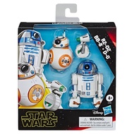 Hasbro Star Wars Galaxy of Adventures R2-D2 BB-8 D-O 3-pack Toy Droid Figures Figure Model Android S