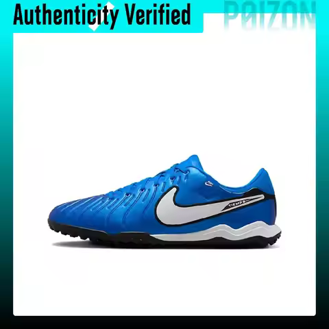 Nike Tiempo Legend 10 Artificial Turf Soccer Shoes Men's Blue White DV4342-400